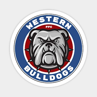 Western Bulldogs Footscray Fan Art Magnet